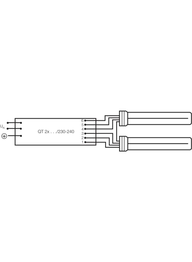 Świetlówka kompaktowa 2G10 (4-pin) 24W 4000K DULUX F 4050300333588 LEDVANCE