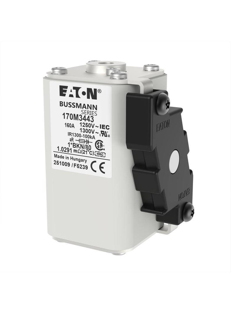 FUSE 160A 1250V 1*BKN/80 AR CU Wkładka szybka 160A AC 1250V rozmiar 1 45x59x81 mm aR 170M3443 EATON