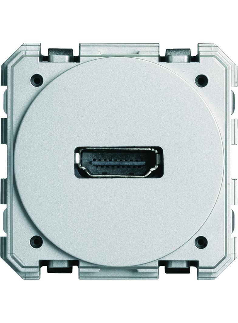 gallery Gniazdo HDMI zaciski śrubowe mechanizm 2M WXF632 HAGER