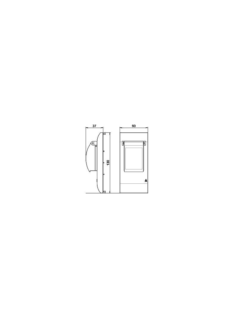 WGAF2TE, RAMKA POKRYWOWA