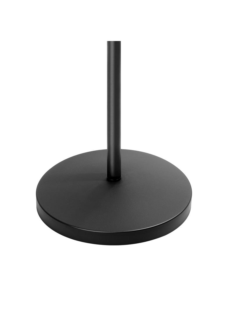 LUWES II, lampa podłogowa, E27, max. 18W, 182 cm, czarna LS-7/B ORNO