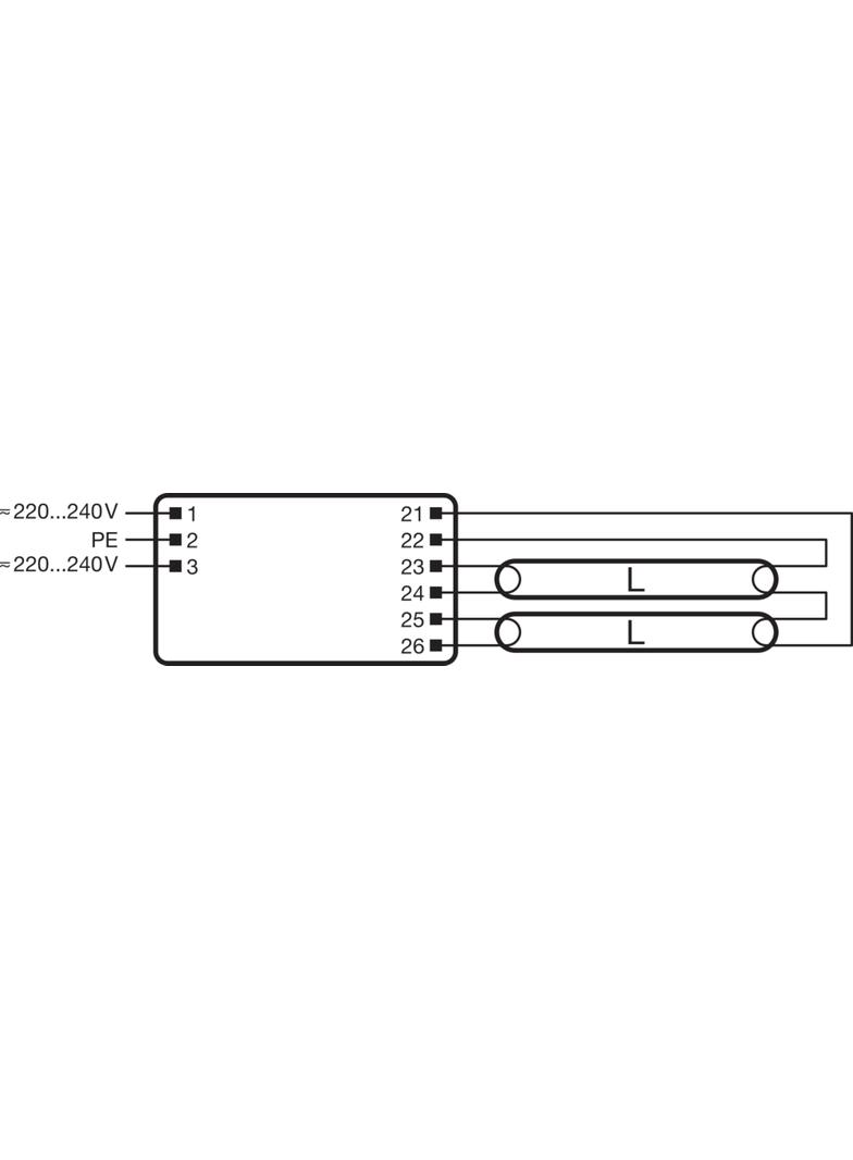 Statecznik elektroniczny Quicktronic PRO5 2x14-35 220-240
