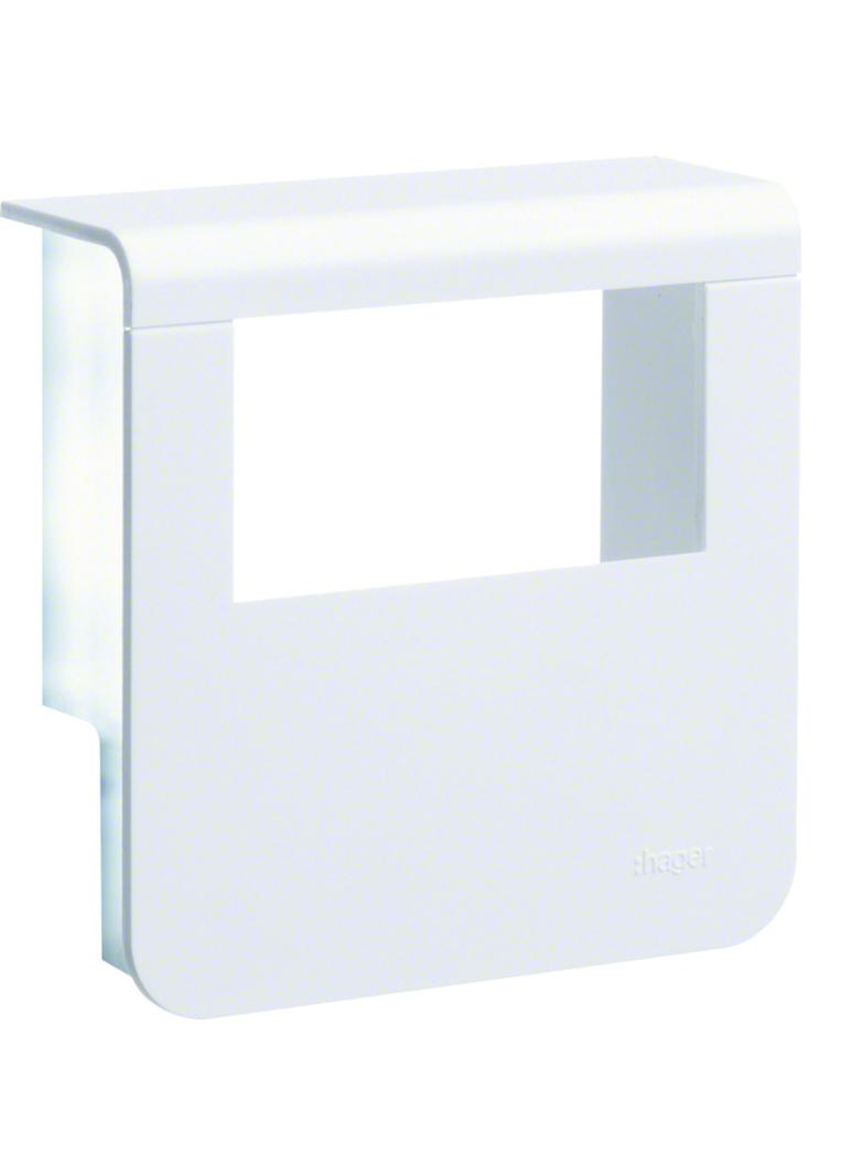 tehalit.SL Pokrywa nośnika urządzeń 20x80 2*45x45 biały