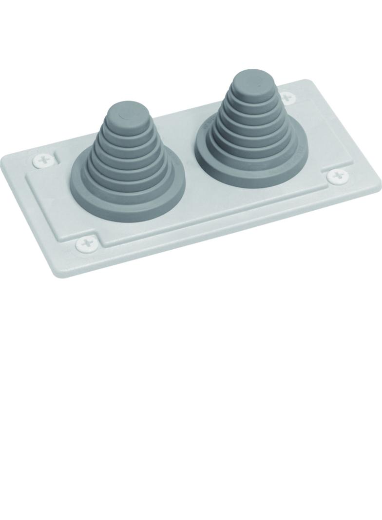 univers Przepust kablowy z dławicami do kabla śr. 23 - 55mm kl. II FZ415S HAGER