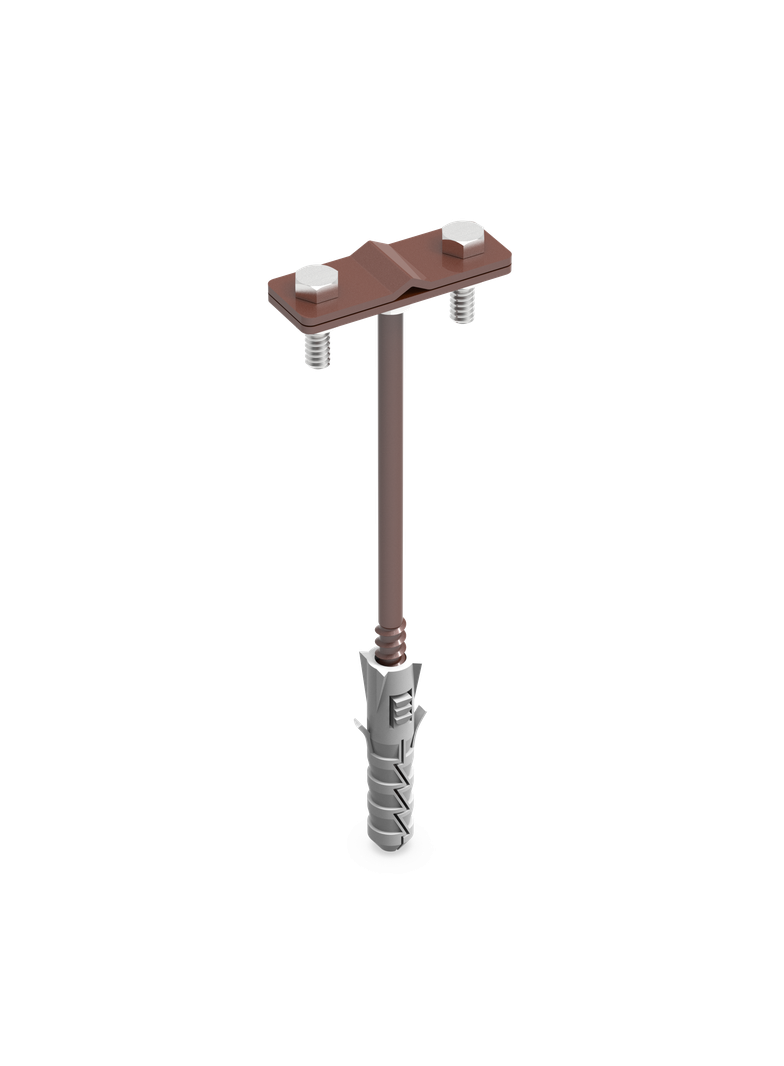 LA 8017 UCHWYT Z KOŁKIEM fI-12 12.4 LA 8017