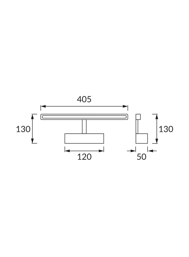 Oprawa dekoracyjna SMD LED KANARYA-8 CHROME 4200K