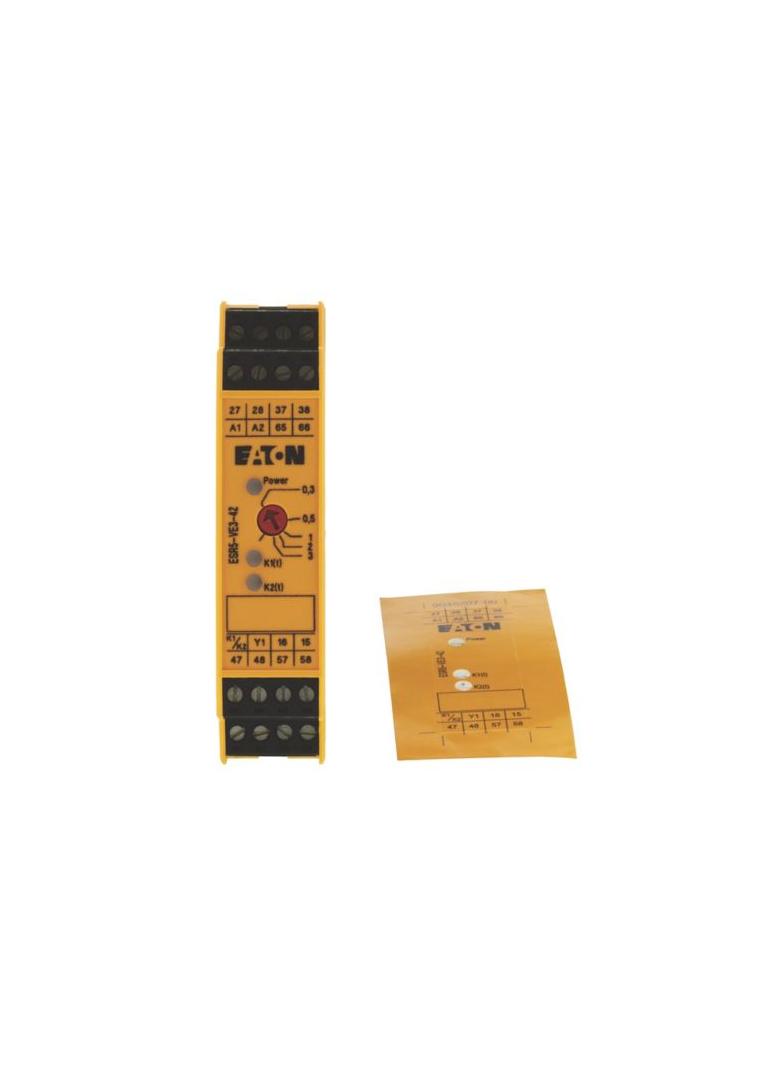 ESR5-VE3-42 Dodatkowe styki przekaźnika bezpieczeństwa z opóźnieniem 118706 EATON