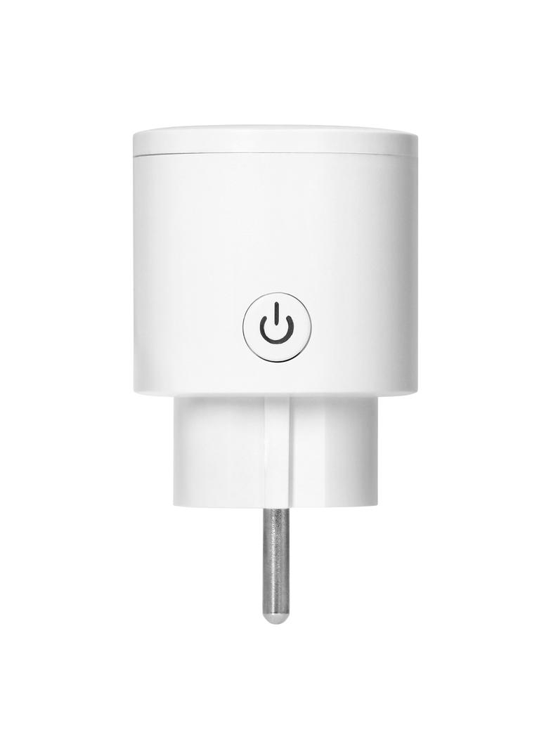 Gniazdo bezprzewodowe Tuya Smart Wi-Fi, Schuko, białe