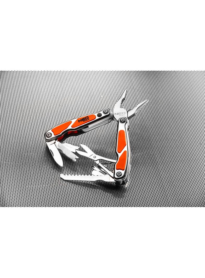 Narzędzie wielofunkcyjne mini, z LED, zestaw 10 elementów