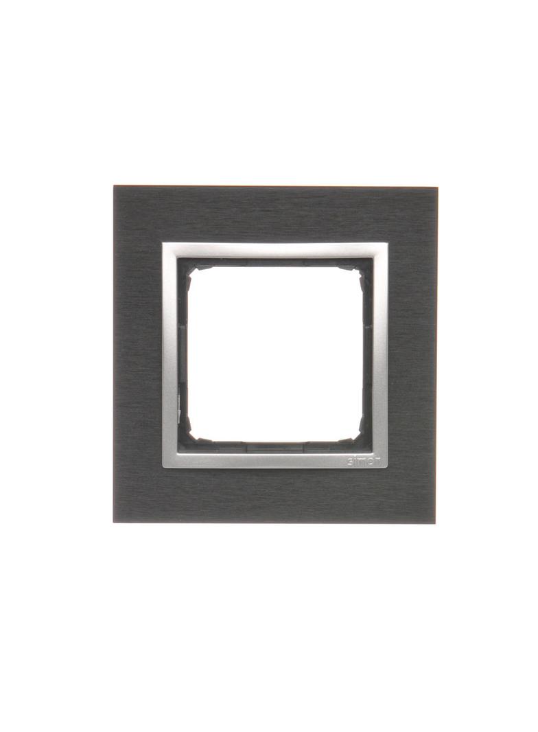 Simon 54 Nature Ramka 1-krotna Nature-Metal INOX YIN IP20/IP44* (*IP44-należy zastosować uszczelkę ramki DUN1) DRN1/78 KONTAKT