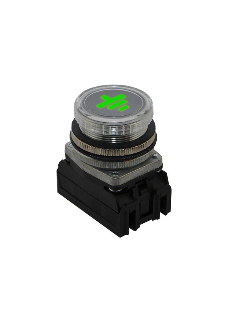 Wsk.uziem. NEF30WU 24V-230V zielony