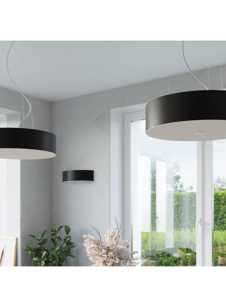 Sollux Żyrandol SKALA 30 czarny SL.0756