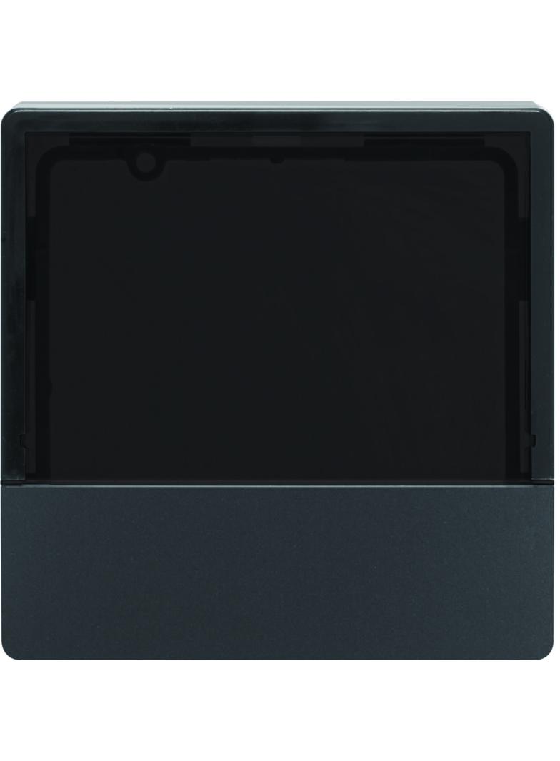 BERKER KNX e/s Q.x Element centralny do regulatora temperatury i pokojowego antracyt. aksamit. lakierowana. 80960126 HAGER