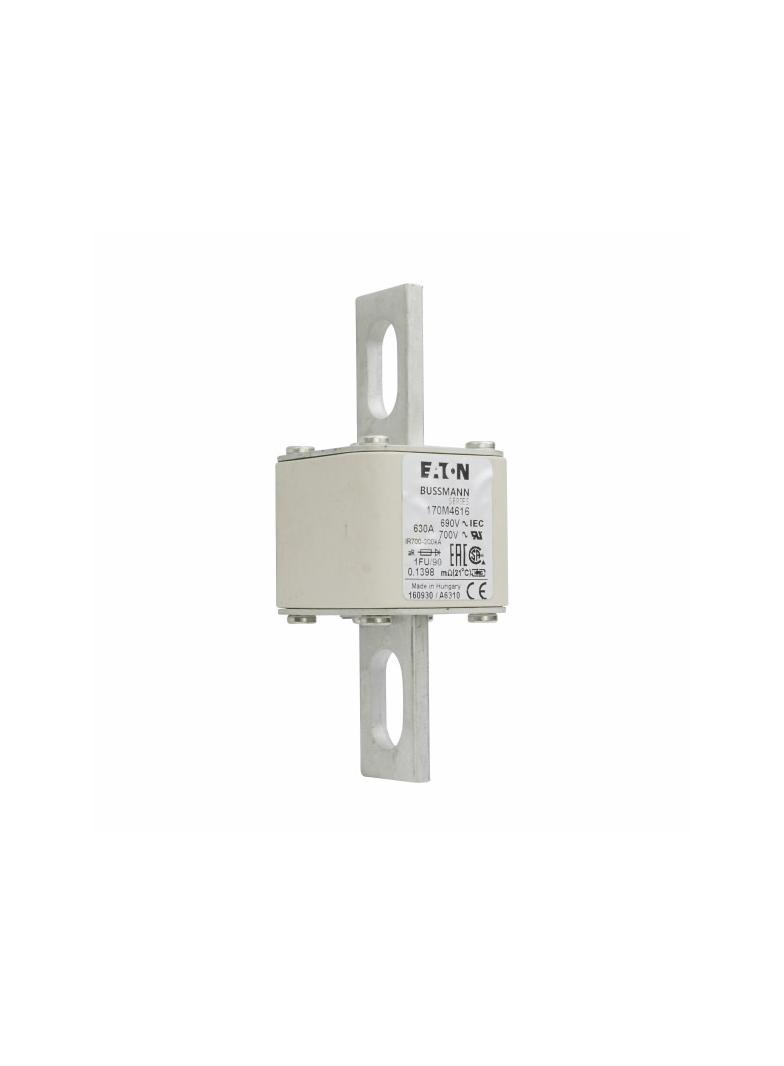 FUSE 630A 690V 1FU/90 AR UC Wkładka szybka 630A AC 690V rozmiar 1 53x69x136 mm aR IEC UL, 170M4616 E