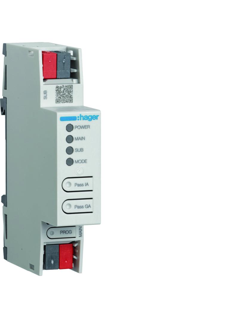 KNX e/s Sprzęgło/rozszerzenie linii, KNX secure