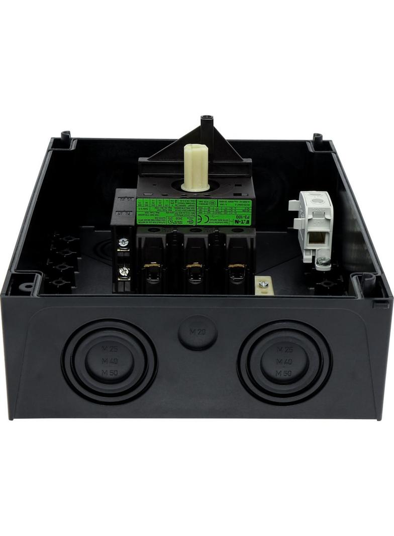 P3-100/I5/SVB-SW/HI11 Łącznik krzywkowy 0-1 3P 100A 50kW 1Z 1R w obudowie 207375 EATON