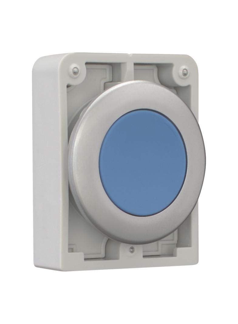 M30C-FDR-B Przycisk 30mm płaski niebieski bez samopowrotu 182947 EATON