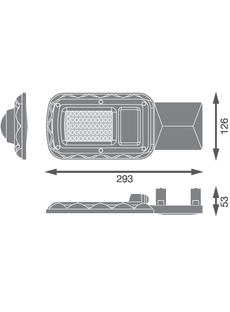 Oprawa uliczna URBAN LITE S 30W 840 IP65 GY
