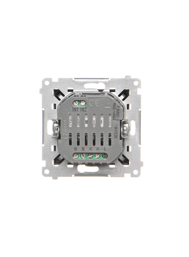 Simon 54 GO Ściemniacz do żarówek LED-owych, 230 V [Wi-Fi] czarny DESL1W.01/49 KONTAKT
