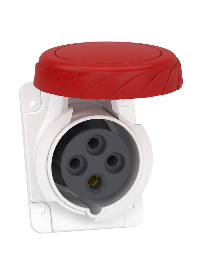 Gniazdo Pratika 16A 3P-E 380-415V IP67 50-60Hz PKY16F734