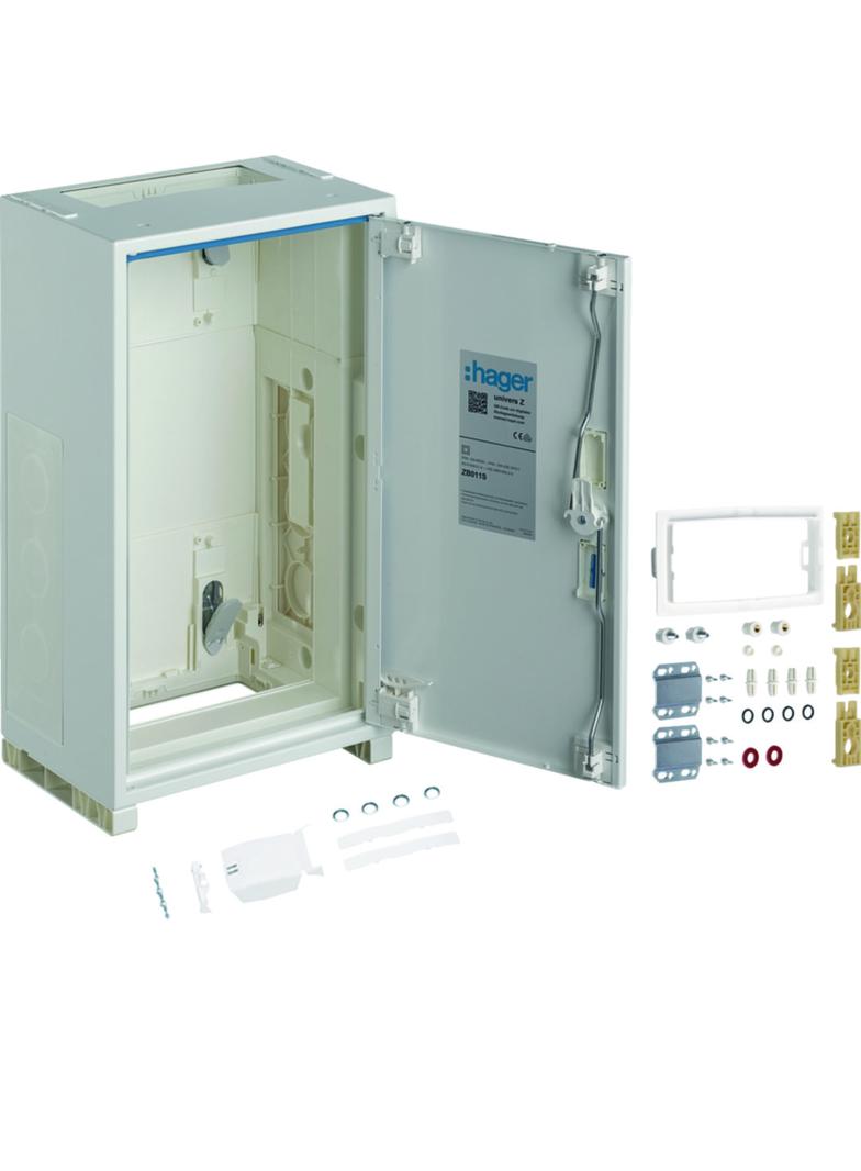 Cokół przyłączeniowy forma obudowy IP44 500x300x205 ZB011S HAGER