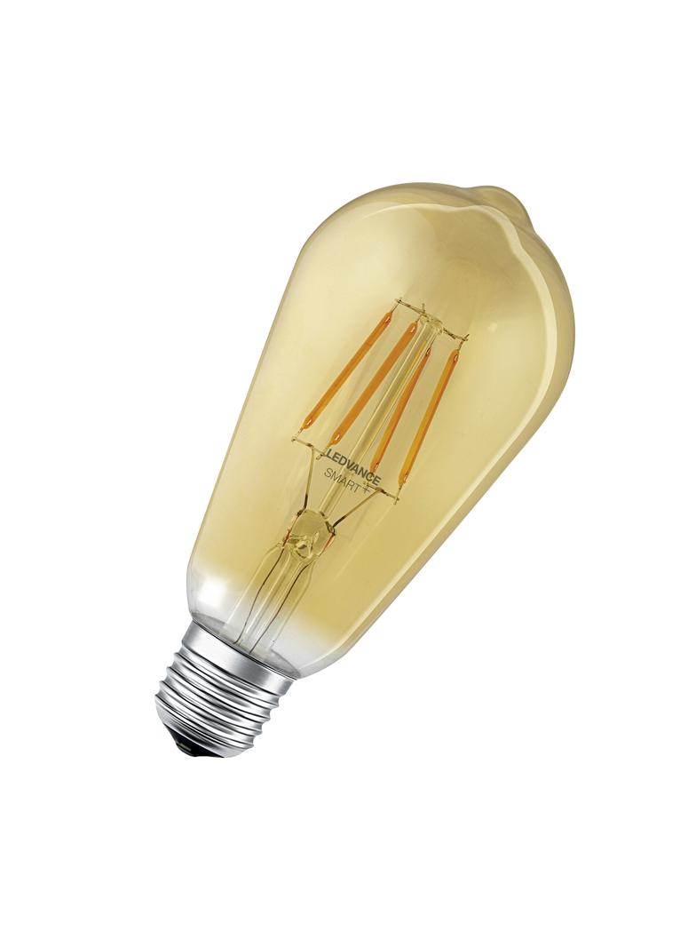 Żarówka LED E27 ST64 6W = 53W 2400K Ciepła 680lm 300° Filament SMART+ WIFI Ściemnialna 4058075610545 LEDVANCE