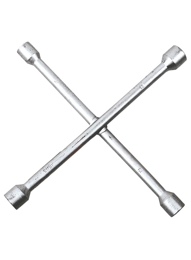 Klucz do kół krzyżakowy, 17 x 19 x 22 mm, 13, 16"