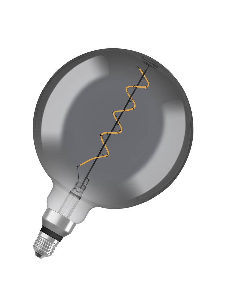 Lampa LED Vintage 1906 dim CL GLOBE200 Filament szkło przezroczyste SMOKE 12 dim 5W 818 E27