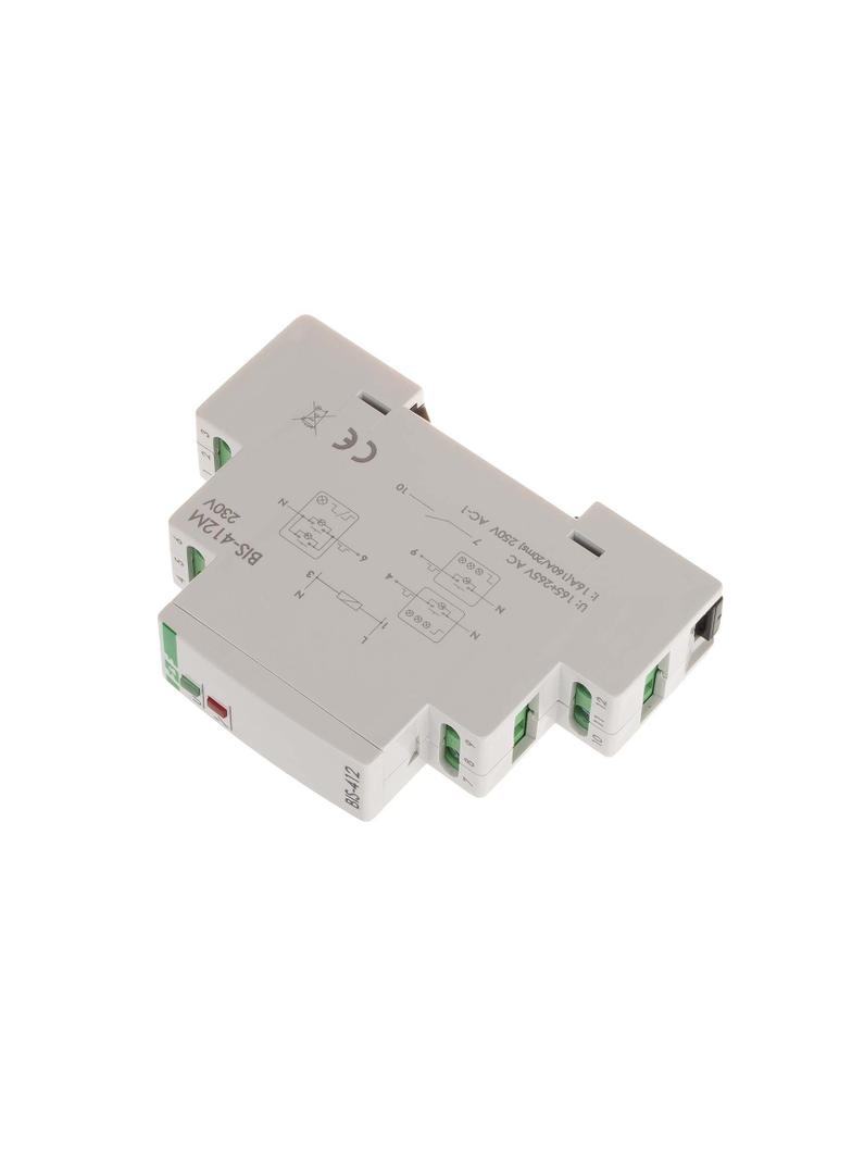 Przekaźnik bistabilny grupowy z pamięcią na szynę DIN 230V BIS-412M F&F