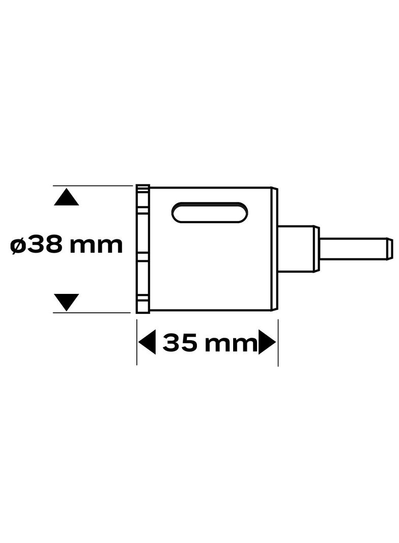 Wiertło diamentowe do gresu 38 mm