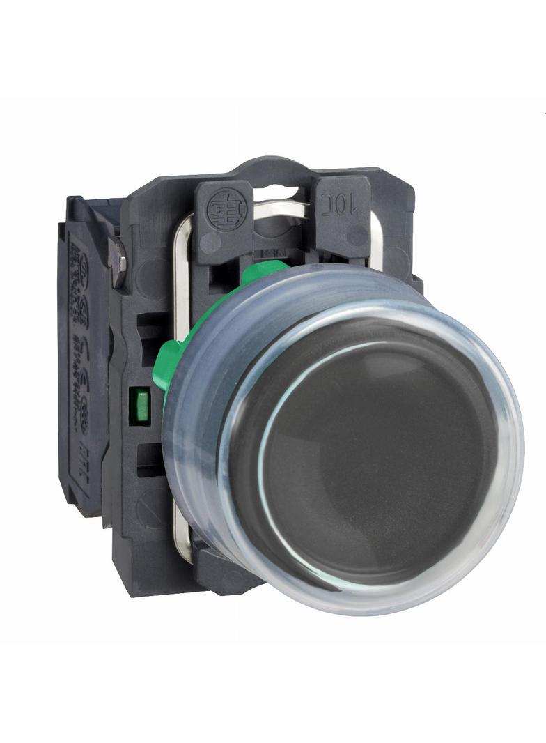 Harmony XB5 Przycisk okapturzony, czarny, plastikowy