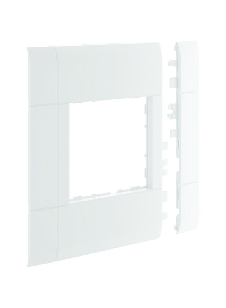 tehalit.WA Maskownica 120mm 1-krotna 55x55mm PC-ABS bezhalogenowy biały