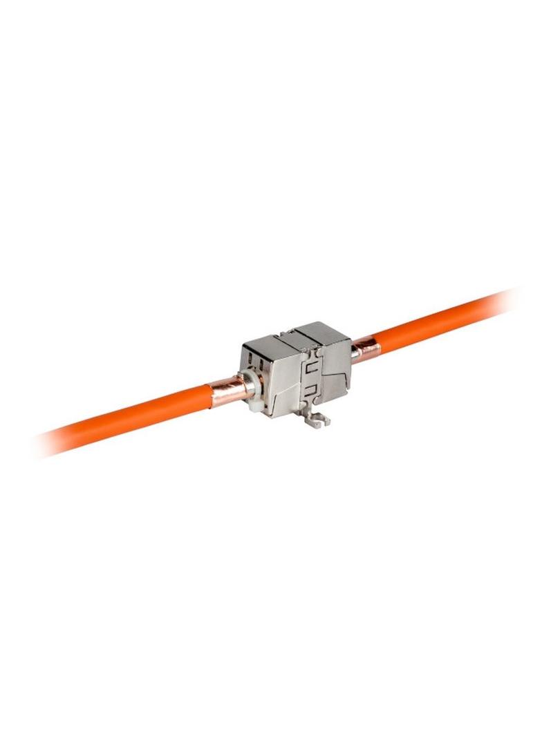 Modul połączeniowy RJ45 kat. 6A STP metalowa obudowa