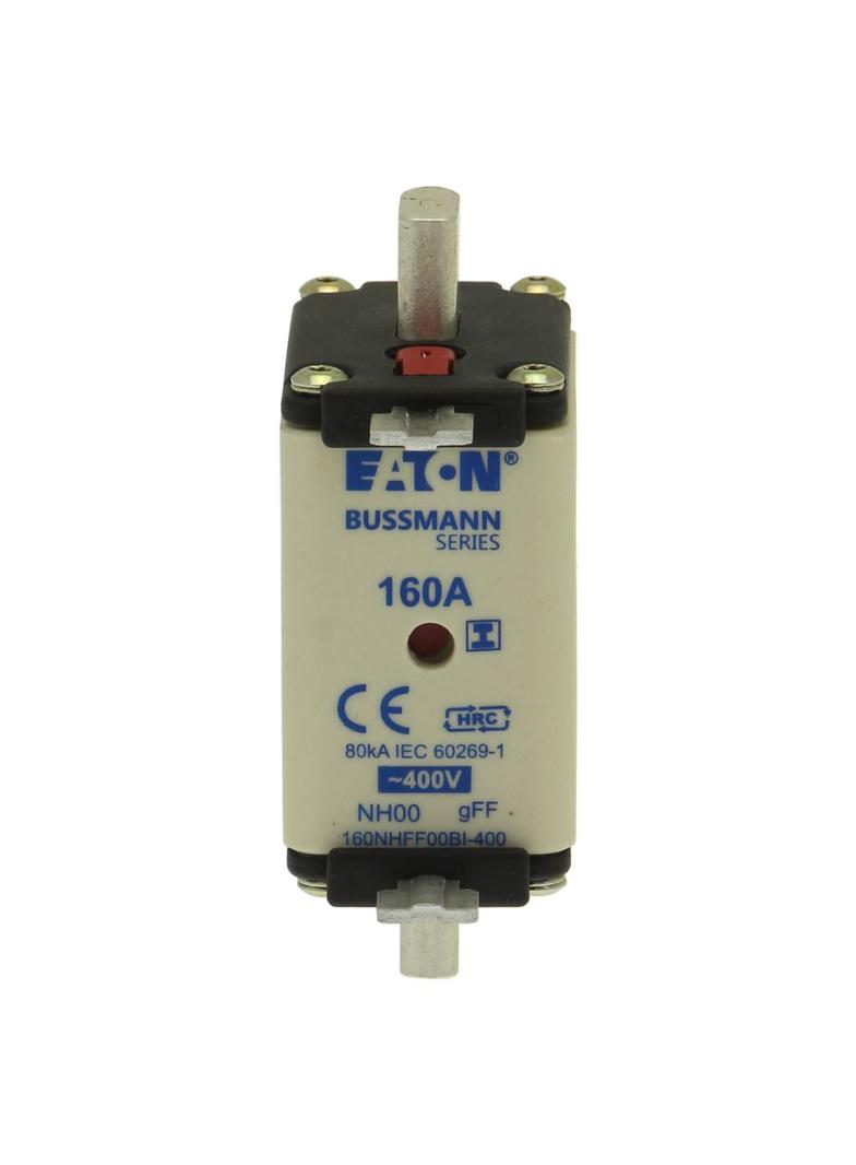 160NHFF00BI-400 Wkładka NH 160A 400V AC GFF Rozmiar 00 160NHFF00BI-400 EATON