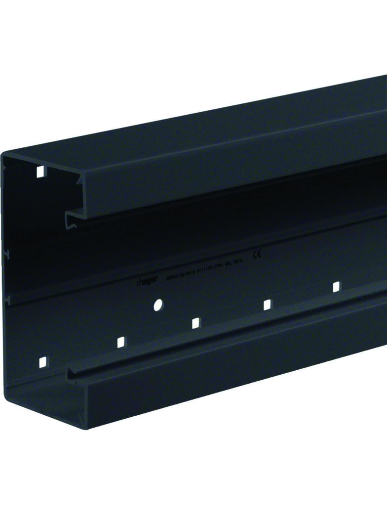 tehalit.BRP Kanał PVC podstawa 65x130 czarny BRP6513019011 HAGER