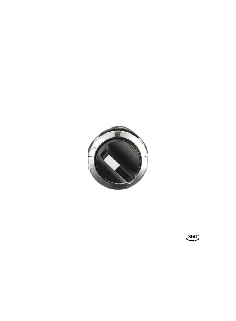 Przełącznik obrotowy 2poz.1NO czarny C2SS2-30B-10