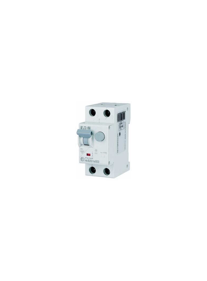 HNB-B20/1N/003 Wyłącznik różnicowonadprądowy 6kA B20A 1P+N 30mA typ AC 195122 EATON