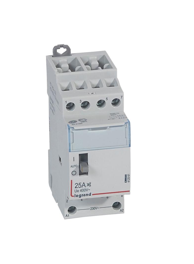 STYCZNIK MODUŁOWY SM 425 25A 230V 4NO CICHY, Legrand