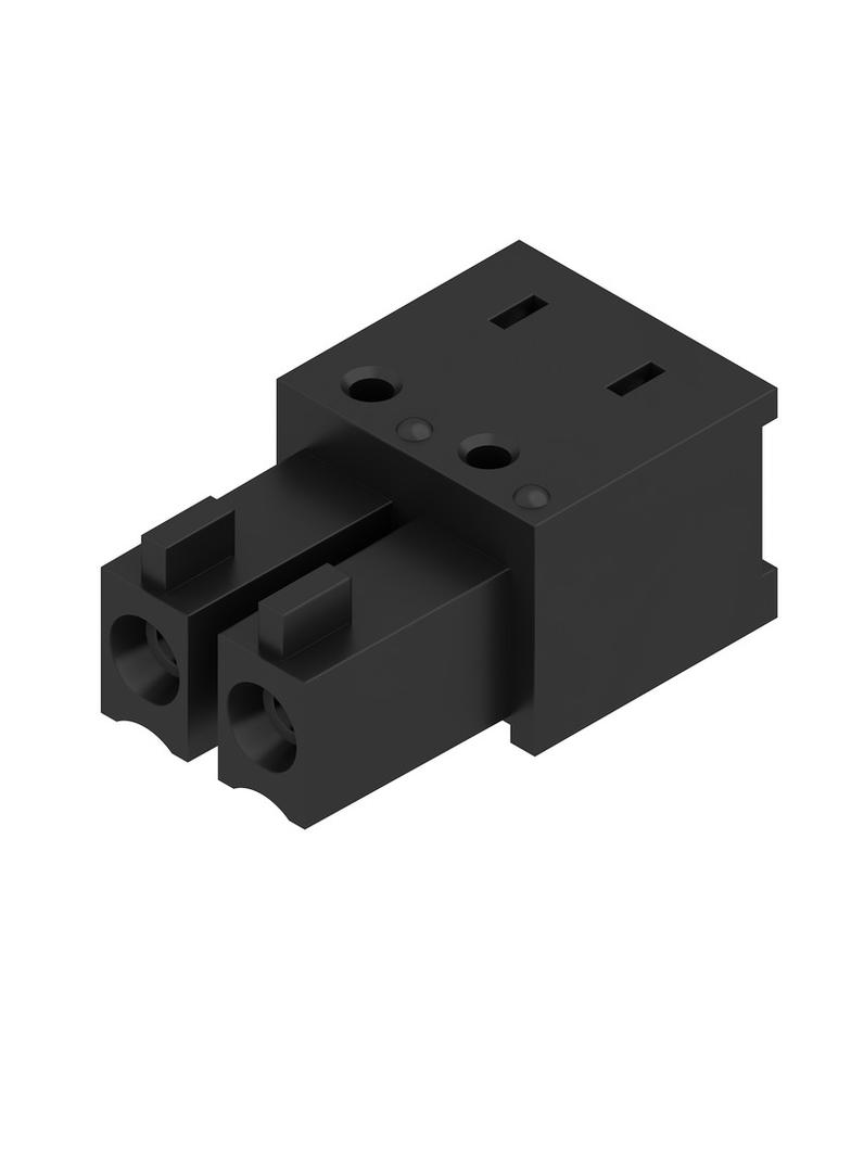 BCL-SMT 3.81/02/90 1.5SN BK BX Wtyki PCB (złącza płyty), 3.81 mm, Liczba biegunów: 2, kąt odejścia: 90° /50szt./ 1974750000 WEIDMÜLLER