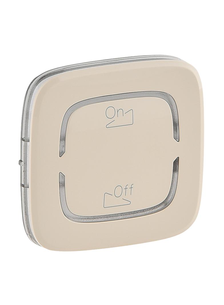 MY HOME VALENA ALLURE - KLAWISZ STEROWNIKA PODSTAWOWEGO ŚCIEMNIANIE KREMOWY, Legrand