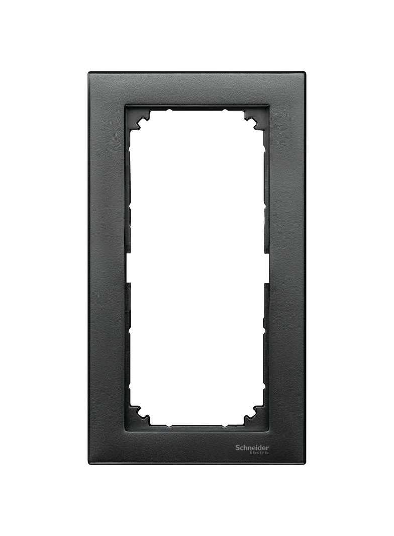 Merten, M-Plan, ramka podwójna, bez poprzeczki, antracytowy