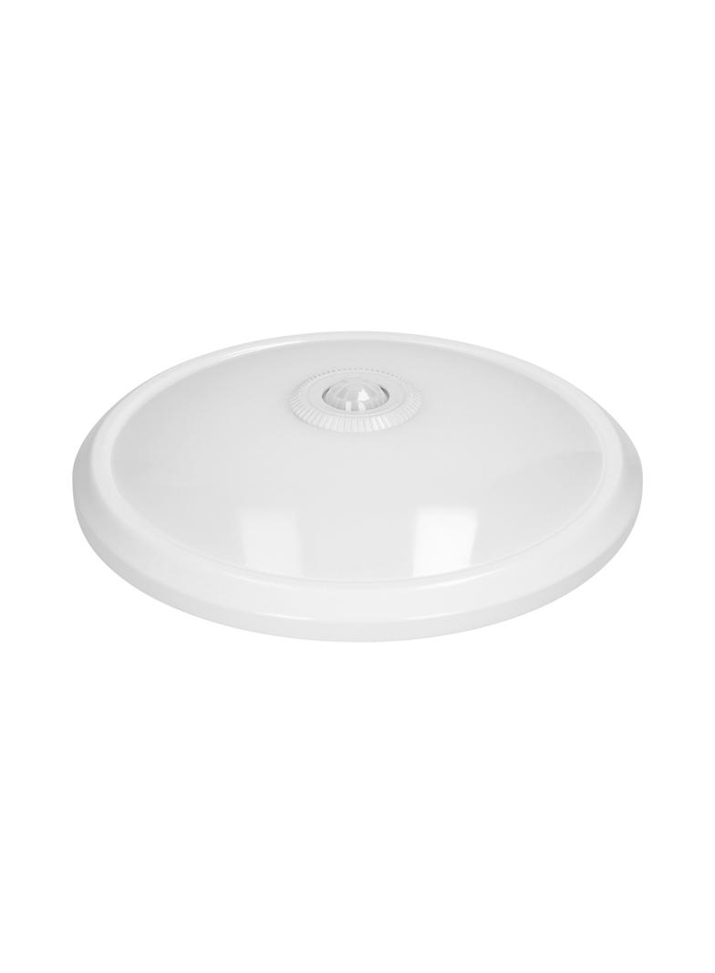 ZONDA LED 16W, plafon z czujnikiem ruchu, 1100lm, IP20, 4000K, poliwęglan mleczny, biały AD-PL-6076WLPMR4 ORNO