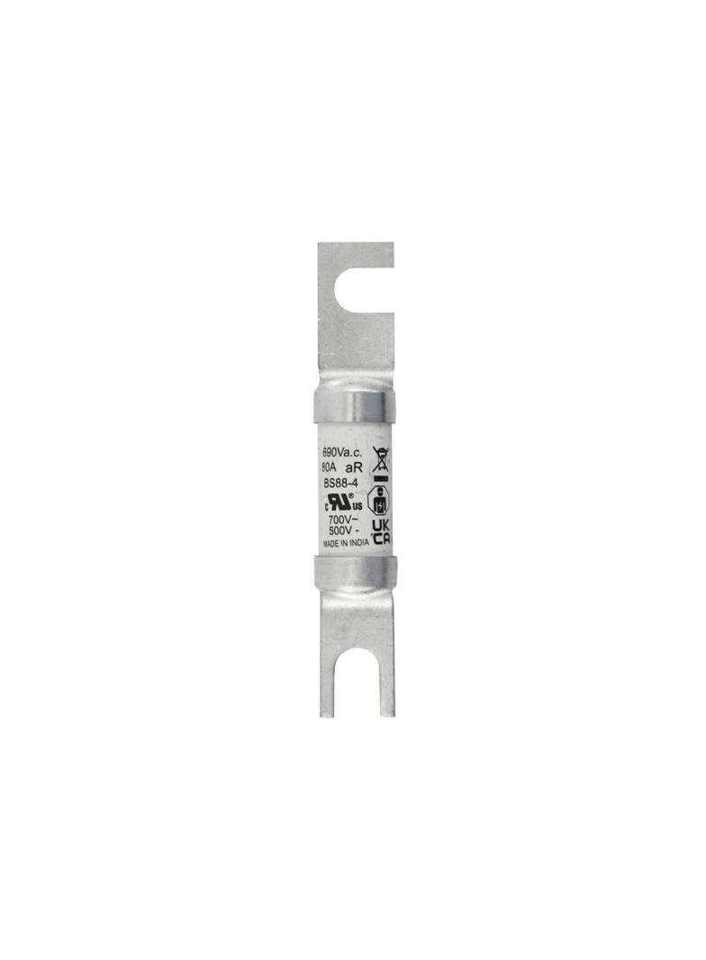 80A 690V AC TYPE T FUSE Wkładka szybka 80A AC 690V DC 500V BS88 37x94 mm aR BS 80FEE EATON