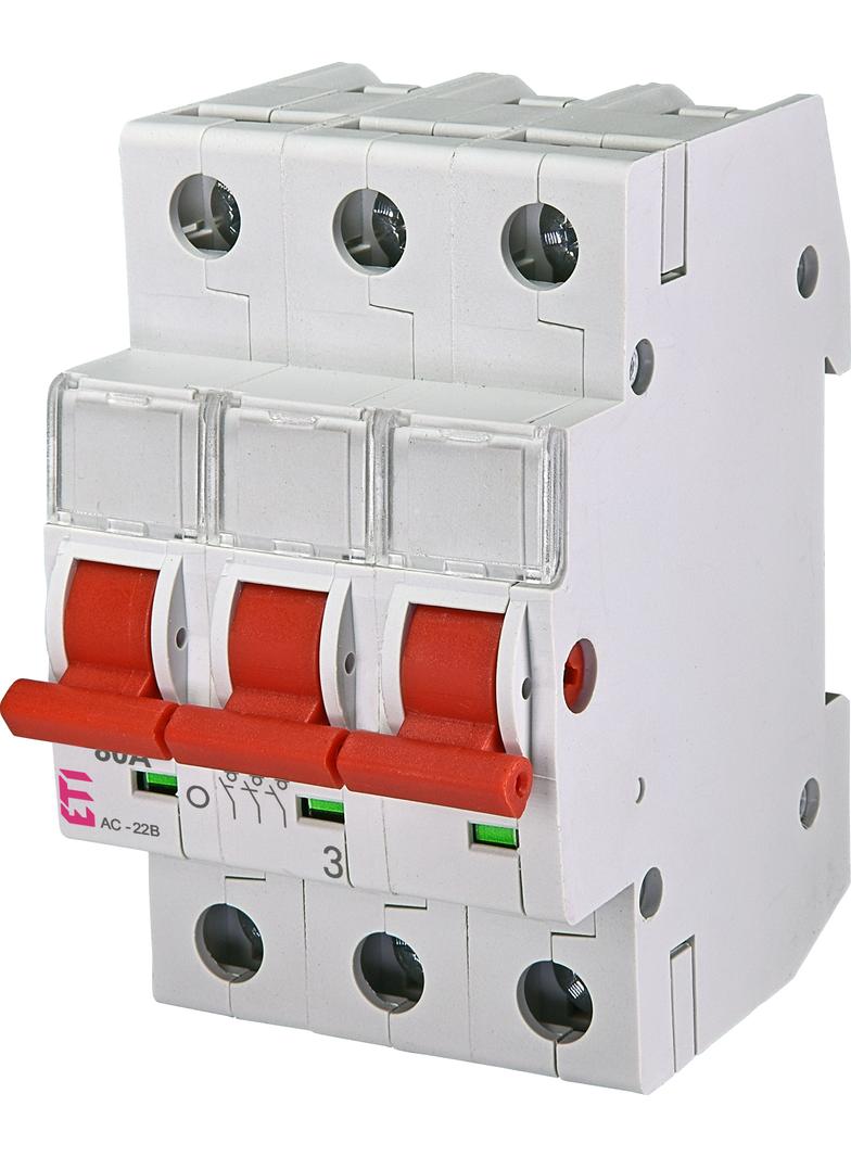 Rozłącznik izolacyjny 80A SV 380 002423315 ETI