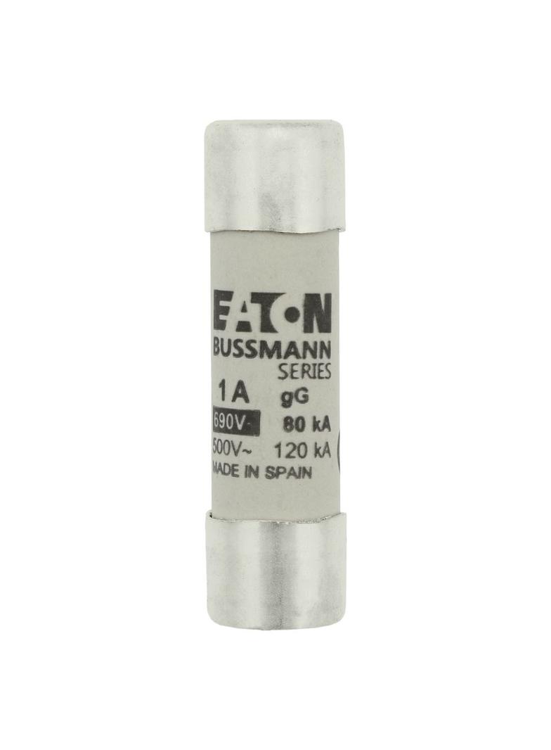CYLINDRICAL FUSE 14 x 51 1A GG 690V AC Wkładka cylindryczna 14 x 51mm 1A GG 500V AC C14G1 EATON