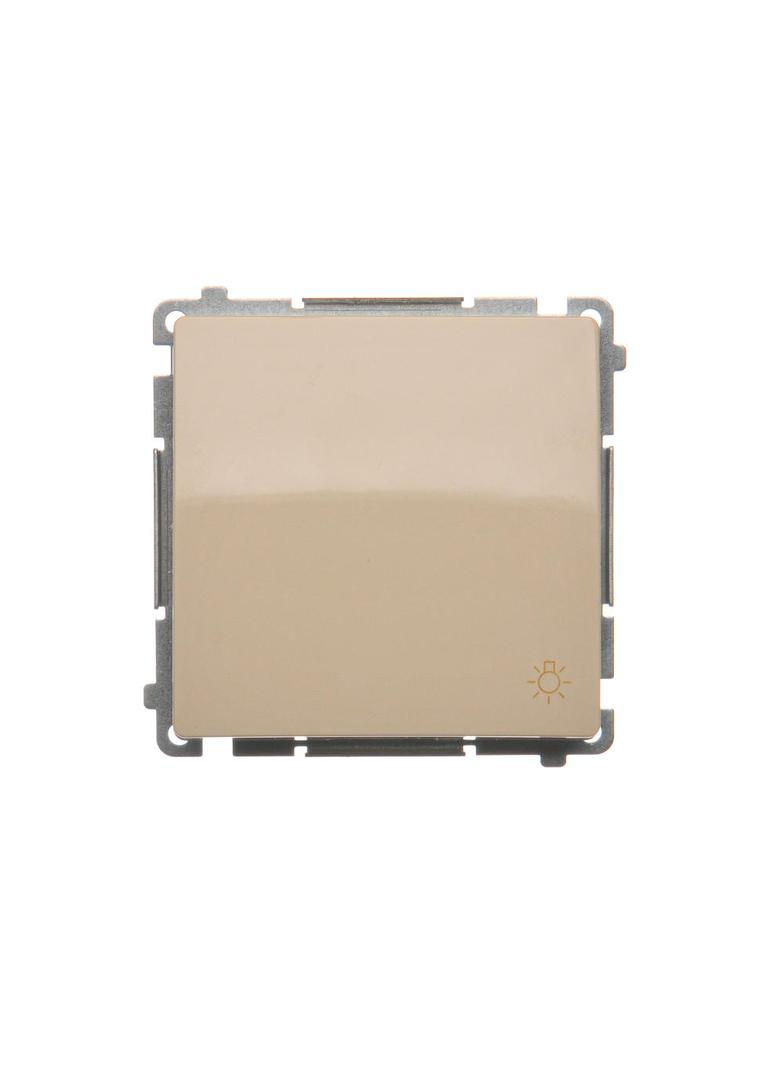 Simon Basic Przycisk światło 16A z. śrub. beż