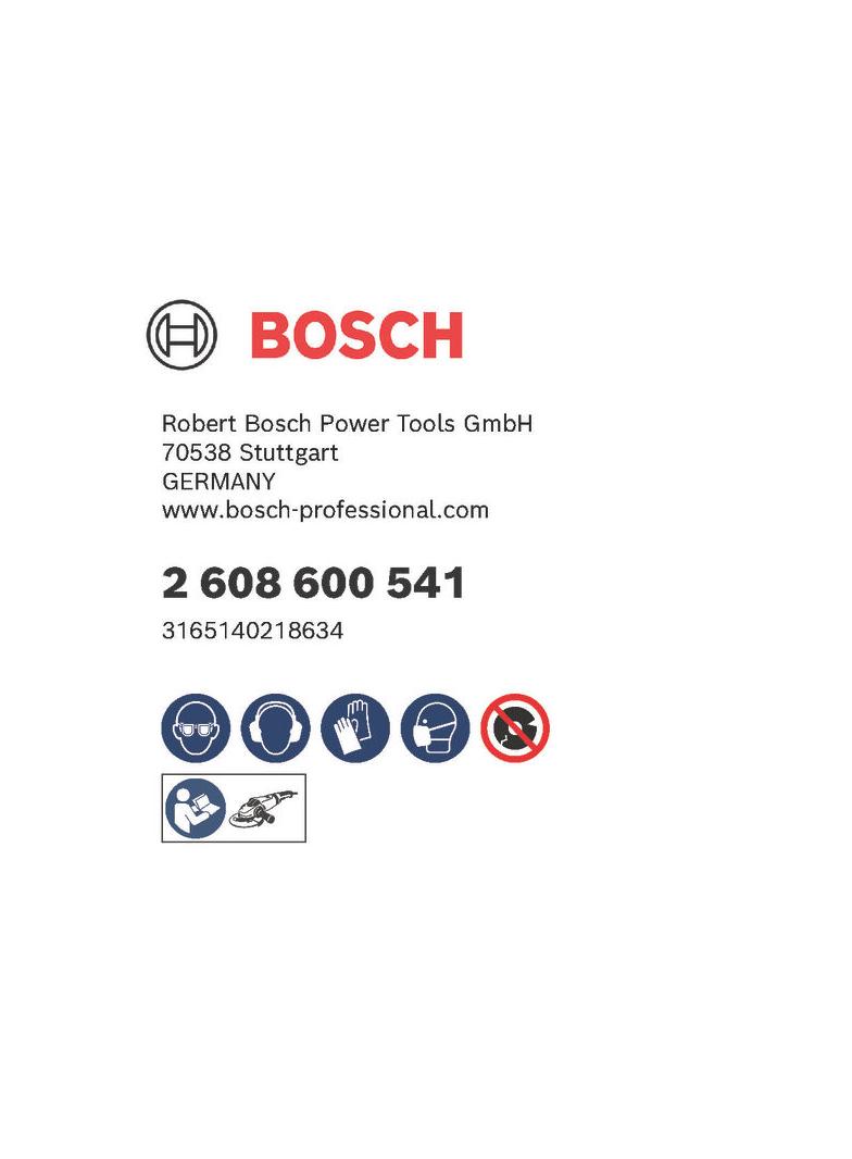 TARCZA ŚCIERNA 230X22X6 INOX BF