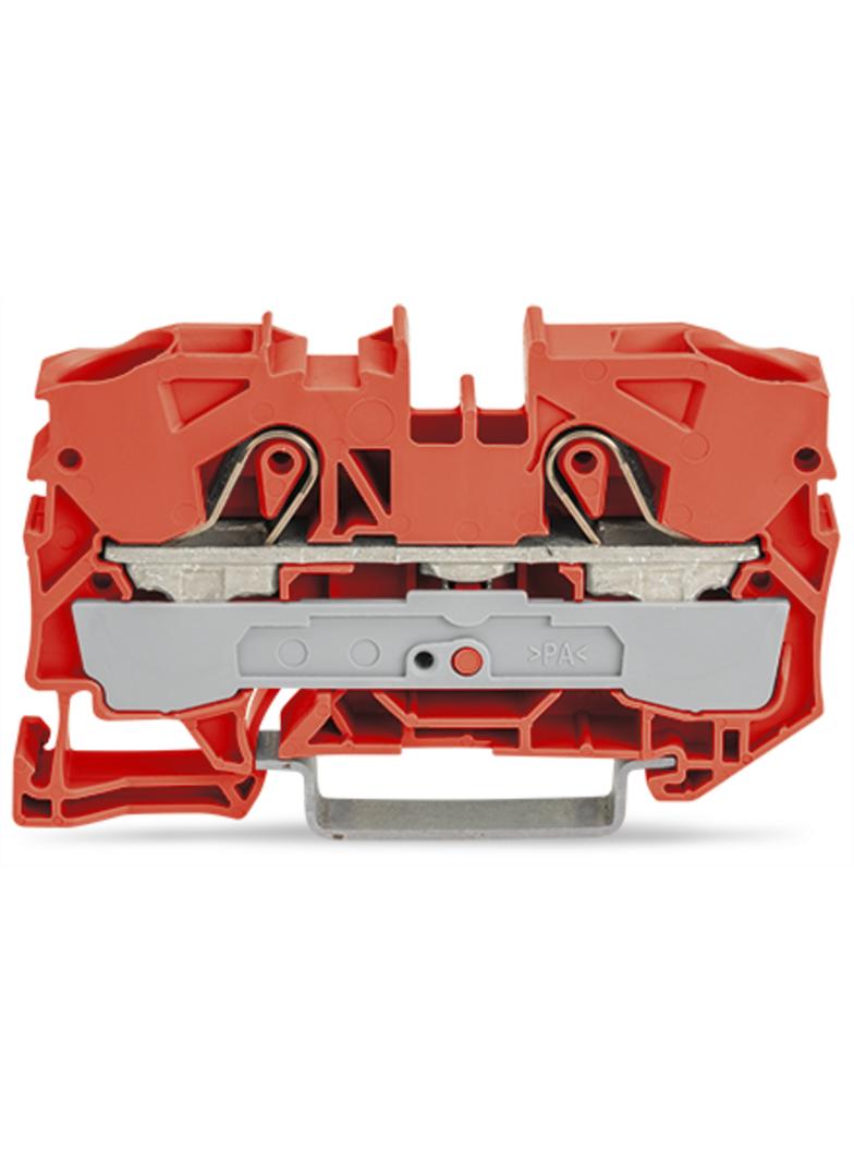 TOPJOBS złączka 2-przewodowa 10 mm2 pomarańczowa