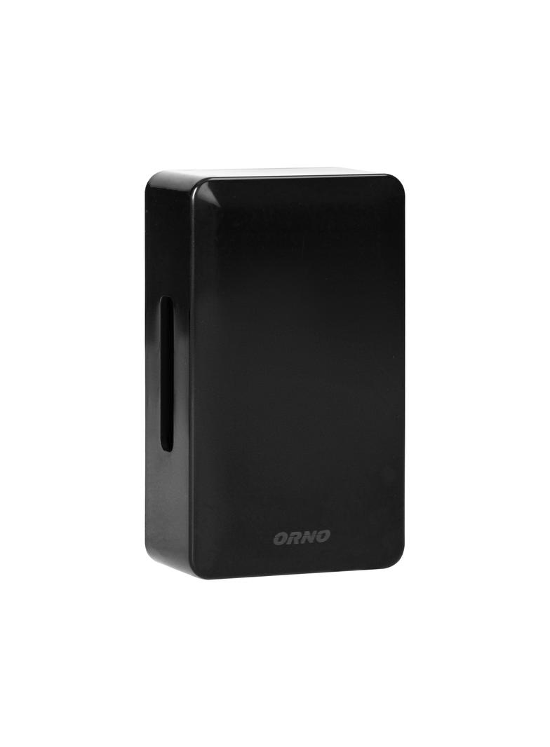 Dzwonek elektromechaniczny dwutonowy BREVIS MINI AC 230V czarny OR-DP-MR-148/B ORNO