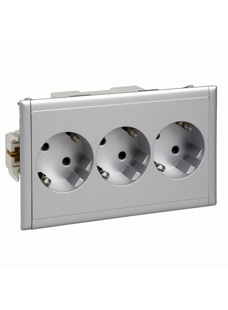 Thorsman Gniazdo master 3x2P+PE Shucko RAL9010